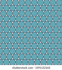 Seamless geometric ornamental vector pattern. Abstract background