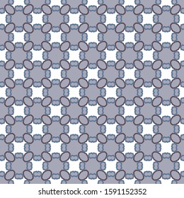 Seamless geometric ornamental vector pattern. Abstract background