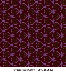Seamless geometric ornamental vector pattern. Abstract background