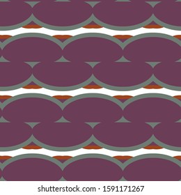 Seamless geometric ornamental vector pattern. Abstract background