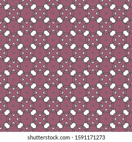 Seamless geometric ornamental vector pattern. Abstract background