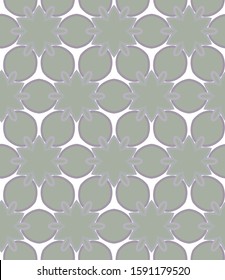 Seamless geometric ornamental vector pattern. Abstract background