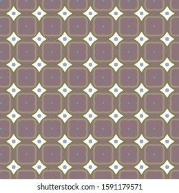 Seamless geometric ornamental vector pattern. Abstract background