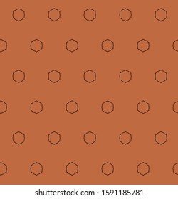 Seamless geometric ornamental vector pattern. Abstract background