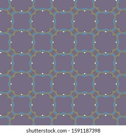 Seamless geometric ornamental vector pattern. Abstract background