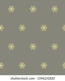 Seamless geometric ornamental vector pattern. Abstract background