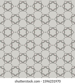 Seamless geometric ornamental vector pattern. Abstract background