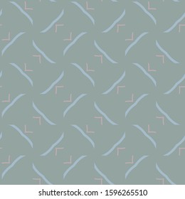 Seamless geometric ornamental vector pattern. Abstract background