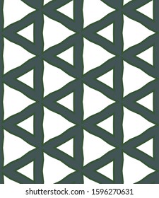 Seamless geometric ornamental vector pattern. Abstract background