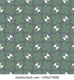 Seamless geometric ornamental vector pattern. Abstract background