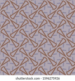Seamless geometric ornamental vector pattern. Abstract background