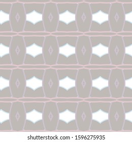 Seamless geometric ornamental vector pattern. Abstract background