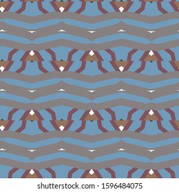 Seamless geometric ornamental vector pattern. Abstract background