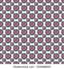 Seamless geometric ornamental vector pattern. Abstract background