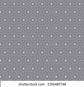 Seamless geometric ornamental vector pattern. Abstract background