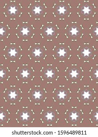 Seamless geometric ornamental vector pattern. Abstract background