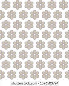Seamless geometric ornamental vector pattern. Abstract background