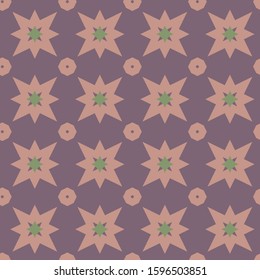 Seamless geometric ornamental vector pattern. Abstract background