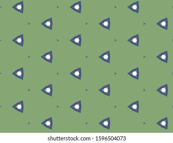 Seamless geometric ornamental vector pattern. Abstract background
