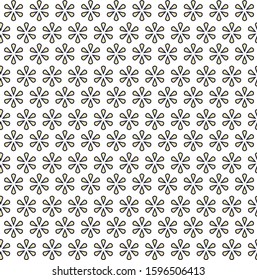 Seamless geometric ornamental vector pattern. Abstract background
