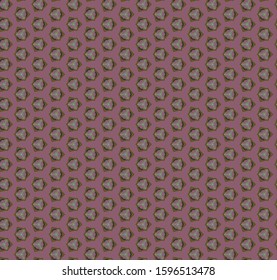 Seamless geometric ornamental vector pattern. Abstract background