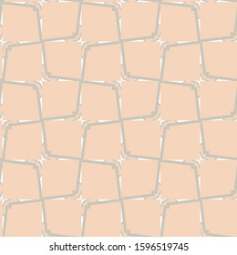 Seamless geometric ornamental vector pattern. Abstract background