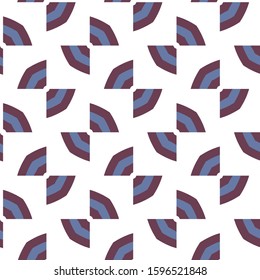 Seamless geometric ornamental vector pattern. Abstract background