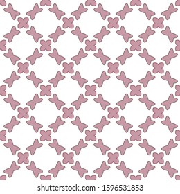 Seamless geometric ornamental vector pattern. Abstract background