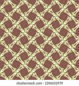 Seamless geometric ornamental vector pattern. Abstract background