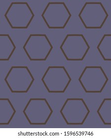 Seamless geometric ornamental vector pattern. Abstract background