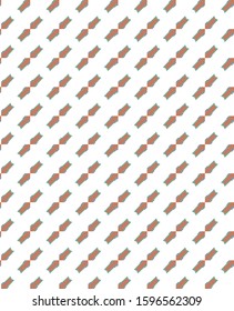 Seamless geometric ornamental vector pattern. Abstract background