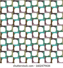 Seamless geometric ornamental vector pattern. Abstract background