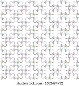 Seamless geometric ornamental vector pattern. Abstract background