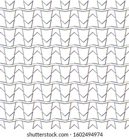 Seamless geometric ornamental vector pattern. Abstract background