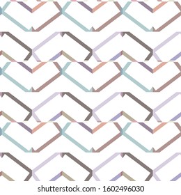 Seamless geometric ornamental vector pattern. Abstract background