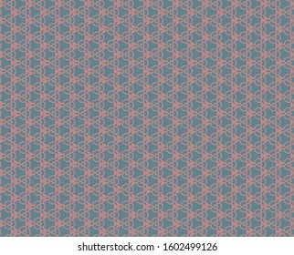 Seamless geometric ornamental vector pattern. Abstract background