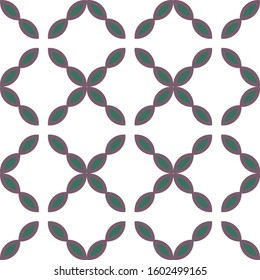 Seamless geometric ornamental vector pattern. Abstract background