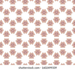 Seamless geometric ornamental vector pattern. Abstract background