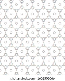Seamless geometric ornamental vector pattern. Abstract background