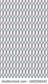 Seamless geometric ornamental vector pattern. Abstract background