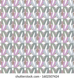 Seamless geometric ornamental vector pattern. Abstract background