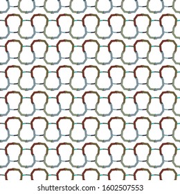 Seamless geometric ornamental vector pattern. Abstract background