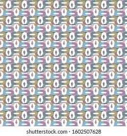 Seamless geometric ornamental vector pattern. Abstract background