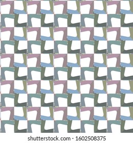 Seamless geometric ornamental vector pattern. Abstract background