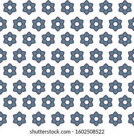 Seamless geometric ornamental vector pattern. Abstract background