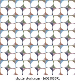 Seamless geometric ornamental vector pattern. Abstract background