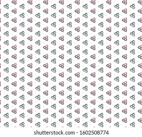 Seamless geometric ornamental vector pattern. Abstract background