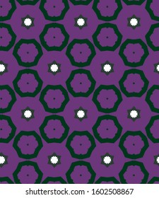 Seamless geometric ornamental vector pattern. Abstract background