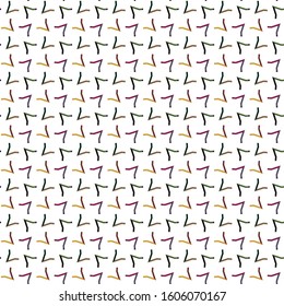 Seamless geometric ornamental vector pattern. Abstract background