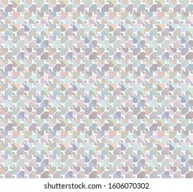 Seamless geometric ornamental vector pattern. Abstract background